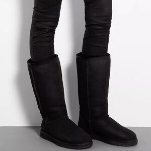 UGG Australia Black Classic Tall Boots